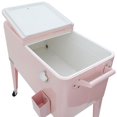 thumbnail image 3 of Permasteel Patio Cooler 80 Qt, 110 Cans - Pink, 3 of 8