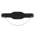 thumbnail image 1 of Weight Lifting Belt with Chain Pull Up Chain Belt for Training Gym Bodybuilding Weightlifting, 1 of 8