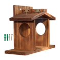 thumbnail image 4 of Wweixi Wood Squirrel Feeder Outdoor Chipmunk Feeder Easy To Clean Hanging For Bird Feeding In Garden, 4 of 6