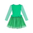 thumbnail image 4 of Robe Fille Noël Renne Cloche Fête Vacances 4 Ans, 4 of 8