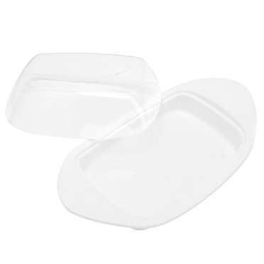 Butter Dish, Freshness-Keeping Boat-Shaped Butter Box Durable For Home For Restaurant White