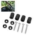 thumbnail image 4 of Fyydes Aluminum Spacer Riser,Car Aluminum Alloy Engine Hood Ventilation Spacer Riser Fit for 6mm Motor, Spacer Riser Kit, 4 of 8