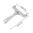 thumbnail image 2 of Trancheuse et Râpe à Fromage Réglables - Usine de Cuisine en Acier Inoxydable, Alliage D'Aluminium Robuste, Poignée Ergonomique, JKODE, 2 of 7