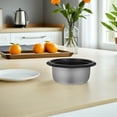 thumbnail image 4 of TAILTOSS Stainless Steel Rice Cooker Inner Pot, 1.5l, Black, Non-Stick, Electric, Rice Cooker, 4 of 7