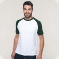 thumbnail image 2 of Kariban T-Shirt de Baseball à Manches Courtes pour Hommes, 2 of 2