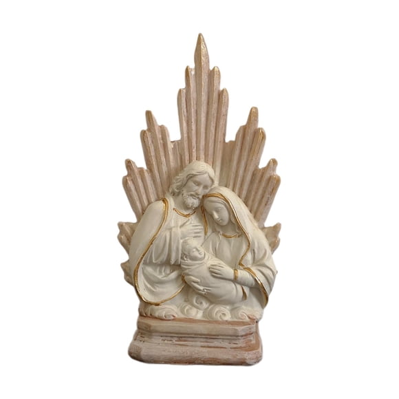 Holy Family Indoor Statue Resin Statue Figurine Collection Decor Statue Catholic