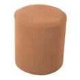 thumbnail image 4 of jifeng Housse de Pouf Protège-Tabouret Housses Housses de Tabouret Extensible Café, 4 of 8