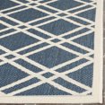 thumbnail image 2 of Safavieh Courtyard Navy Indoor Outdoor Rug - Runner 2'3" x 6'7", 2 of 5