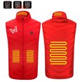 thumbnail image 4 of Gilet Chauffant pour Femmes, Rechargeable par Usb, Lavable, Gilet Chauffant Sans Manches à Imprimé Floral pour Ski, Camping, Randonnée, Gilet Chauffant pour Hommes, 4 of 8