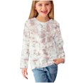 thumbnail image 1 of WRKEKC Chemises à Manches Longues pour Filles, T-Shirts à Manches Longues pour Filles, Chemises à Manches Longues à Imprimés pour Filles Jolis Chandails Ras du Cou Blouses Habillées Décontractées Vêtements, 1 of 5