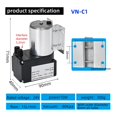 thumbnail image 2 of DC 12V/24V Mini Small Negative Piston Vacuum Pump, Pressure Suction Diaphragm Portable Vacuum Pump VN-C1 ,Long Lasting, 2 of 7