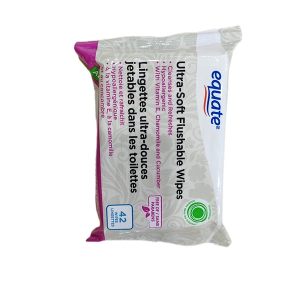 Ultra Soft Flushable Wipes