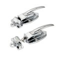 thumbnail image 3 of Xnrtop Freezer Door Flush Mounted Walk in Latch Handle, 145mm, Silver Tone, 3 of 4
