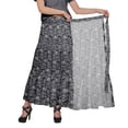 thumbnail image 2 of Moomaya Jupes Imprimées pour Femmes Jupe Évasée Style Portefeuille pour Filles Vêtements Décontractés, 2 of 6
