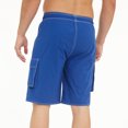 thumbnail image 4 of ohmzyzo Mens Swim Trunks Quick Dry Stretch Swim Shorts Mesh Lining Bathing Suits Swimwear Beach Shorts with Pockets, 4 of 6