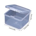 thumbnail image 3 of Baohd Plastic Boxes Useful Sundries Case Simple Professional Bin with Lid PP Container for Household Kitchen Office Company Hotel A66, 3 of 4