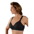 thumbnail image 1 of Classique Soutien-gorge Post-Mastectomie Mode Style 730 (42A, Noir), 1 of 3
