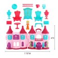 thumbnail image 3 of Kid Connection All About Her Princess Castle Doll House Playset 15-Piece Ages 3+, 3 of 9