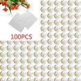 thumbnail image 1 of 100 Pcs Emballages Carrés en Aluminium Colorés pour Bonbons Chocolat Sucettes, 1 of 5