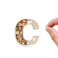 thumbnail image 4 of 26 Letter Acrylic Keychain Pendant for Books, 4 of 5