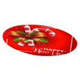 thumbnail image 2 of Abbracc Christmas Table Cloth for 47inch Round Dining Candy Cane, 2 of 6