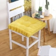 thumbnail image 4 of Bdday Rocking Chair Cushions Outdoor Chair Cushion Solid Color Seat Cushion Thickened Soft Corduroy Filled Chair Cushion Suitable for Kitchen Dining Chair Patio Cushion Gaming Chair Cushion, 4 of 8