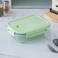 thumbnail image 5 of Jubipavy Lunch Box Lunchbox Bento Bento Boxes Glass Bento Box Can Be Microwave Oven Students Heated Lunch Box Office Fresh-keeping Box, 5 of 5