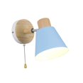thumbnail image 3 of GROWTH TANK Modern Simple Wall Lamp Sconce Light Adjustable Blue E27 Pull Cord, 3 of 9