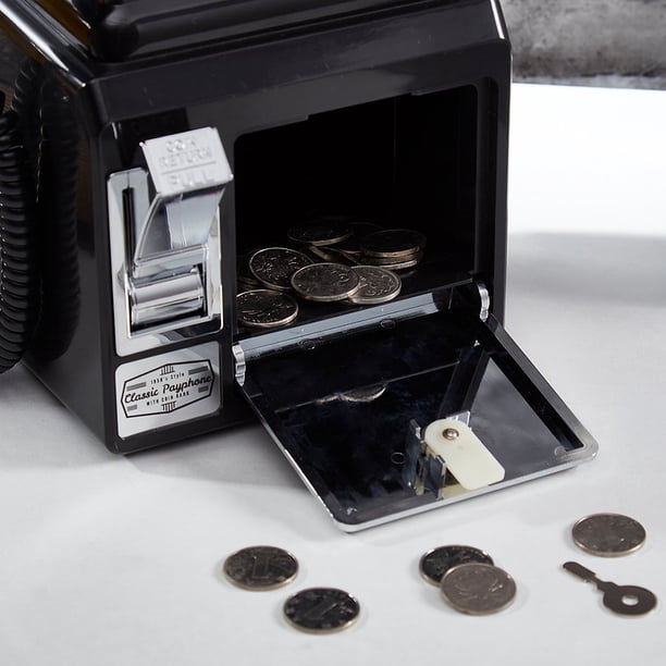 Ryan Bros. American Retro 1950's Payphone with Coin Bank Wall