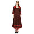 thumbnail image 1 of Phagun Designer Bandhani Indien Imprimé Femmes Coton Kurti Kurti Haut Tunique Robe, 1 of 5