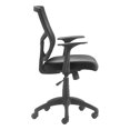 thumbnail image 3 of Serta Essential Hartford Chaise de Bureau en Mesh Noir avec Base en Nylon, 3 of 4