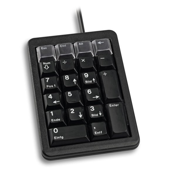 CHERRY Ultraslim Programmable Keypad Black - 26 Keys - G84-4700LUCUS-2