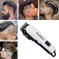 thumbnail image 2 of Kemei KM-809A Professional Digital Hair Trimmer Rechargeable Electric Haircut Machine LCD Display Hair Clipper Tool Sets selling, 2 of 5