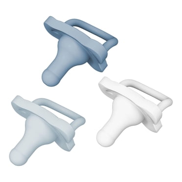 Tétine en silicone HappyPaci de Dr. Brown's, 0-6 mois, paquet de 3