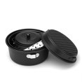 thumbnail image 4 of Ensemble de Batterie de Cuisine de Camping en Alliage d'Aluminium Léger avec Revêtement Antiadhésif - Trousse de 6 Pcs Incluant Bouilloire de 1,1 L, Marmite à Riz, Marmite à Soupe, Poêle à Frire, Pince et Sangle pour la Randonnée en Plein Air, les Pique-Niques et le Backpacking, 4 of 6