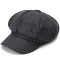 thumbnail image 1 of Ladies Octagonal Hat Casual Fashion Beret, 1 of 8