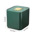 thumbnail image 4 of Feltree Protection Against Tides Sealed Rice Bucket Household Food Storage Box Rice Storage Jar Press Open Lid High Temperature Resistants Can Hold 5 Kg of Rice, 4 of 8