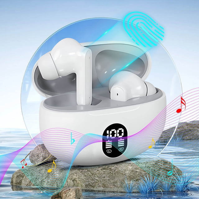 Translator Earbuds under $5! CQCYD Translation Earbuds 144 Languages, Two Way Real Time Translator, Bluetooth Noise Canceling Earbuds, Wireless Translator for Travel Business
