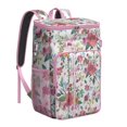 thumbnail image 1 of Blossom Pattern Floral Print Insulated Cooler Backpack - 20L Leakproof & Easy to Clean, Great for Camping, 1 of 5