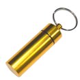 thumbnail image 2 of YAOMOBB Emergency Tablet Storage Box Portable Sealed Jar Keychain with Screw Lid Aluminum Alloy Waterproof Mini Tablet Storage Bottle, 2 of 7