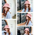 thumbnail image 2 of LinYooLi Bonnet Seau pour Femmes, Chapeau Doux et Moelleux, Bonnet d'Hiver Épais et Tendance, 2 of 5