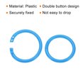 thumbnail image 4 of Unique Bargains 1.8' OD 1.4' ID Loose Leaf Rings Binder Ring, Blue, 50 Count, 4 of 6