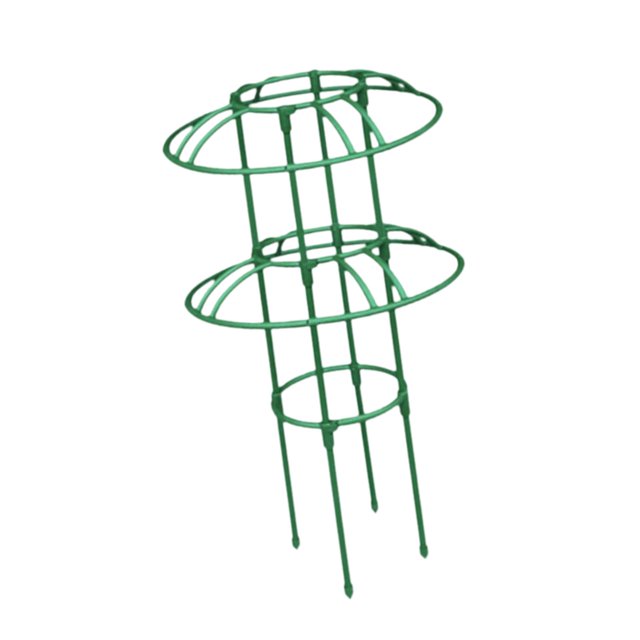 Almencla Garden Obelisk Trellis Outdoor Flower Support Cage for Climbing Plants Roses 70cm multi umbrella