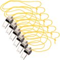 thumbnail image 1 of UPOUART 6Pcs Gym Teacher Whistle Loud Sound Stainless Steel Multi Color for Training, 1 of 8