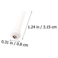 thumbnail image 2 of Shisuyan 6pcs Plastic Guitar Bridge String Pegs Practical String Studs Guitar Accessories, 2 of 8