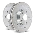 thumbnail image 1 of Power Stop AR83088XPR Paire de Rotors Arrière à Évolution Percés et Rainurés, 1 of 4