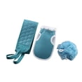 thumbnail image 2 of RYRDWP 3Pcs Set Bath Towel Thickened Bath Rub Back Towel Bath Ball Flower Mud Strip, 2 of 2