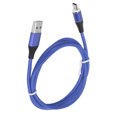 thumbnail image 3 of 3 In 1  Usb Cable Nylon Braided Fast Charging Cable  Plugs  Cable Multi  Plug Charging Cable 3 In 1 Nylon Braided  5A Super Fast Charging Cable For IOS/Type C/Micro USB Ports, 3 of 8