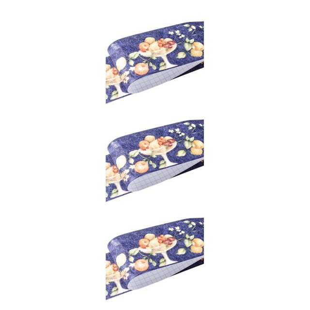 maskred Easy Maintenance High-end Wallpaper For Living Room Decor Waterproof Surface blue fruit 3Set