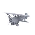 thumbnail image 2 of III Fighter mm10195-16 Home Decor Aviation Commemorate Simulation Planes Fighter grey, 2 of 9